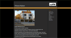 Desktop Screenshot of friseur-kaiser.de